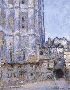 Claude Monet The Cour d Albane oil painting